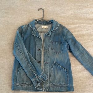 Madewell jean jacket. Painters jacket. Button up.